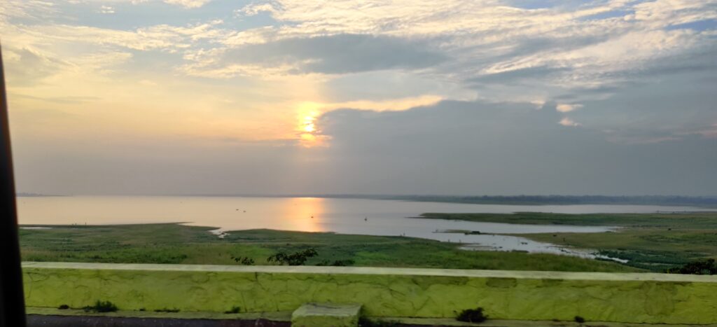 PANCHET DAM SUNSET VIEW - Jharkhand